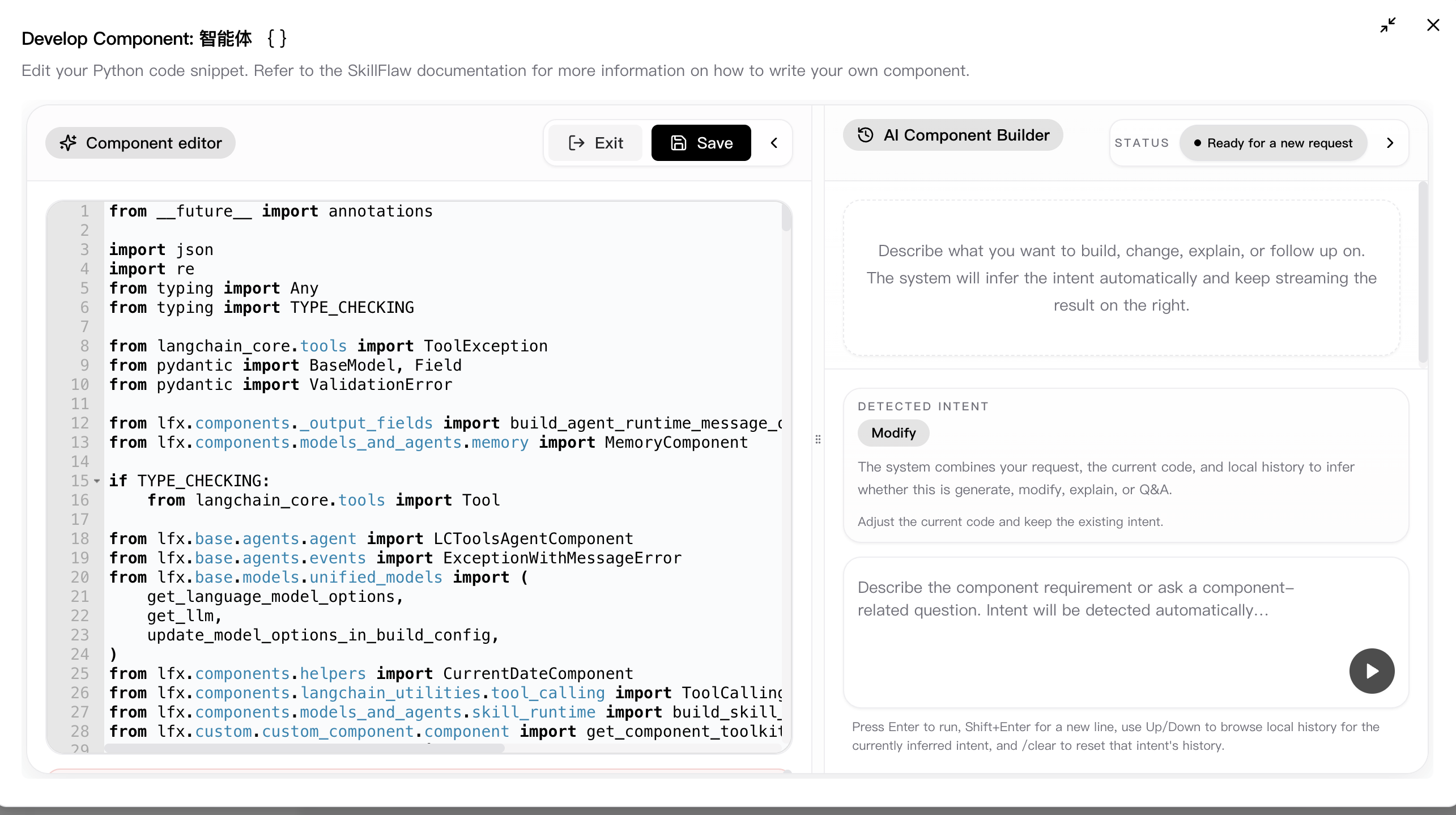 AI Component Builder